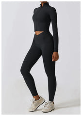 Zipper Sports Long Sleeve Shirts - FlexX