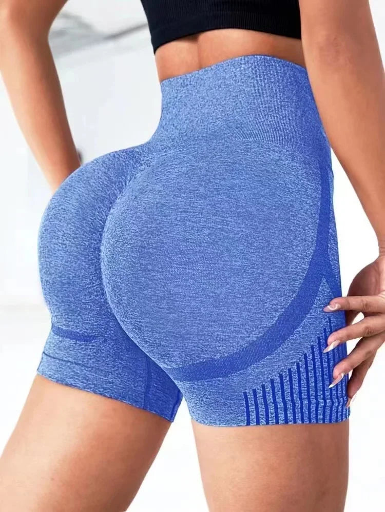 Women Yoga Shorts High Waist Workout Shorts - FlexX