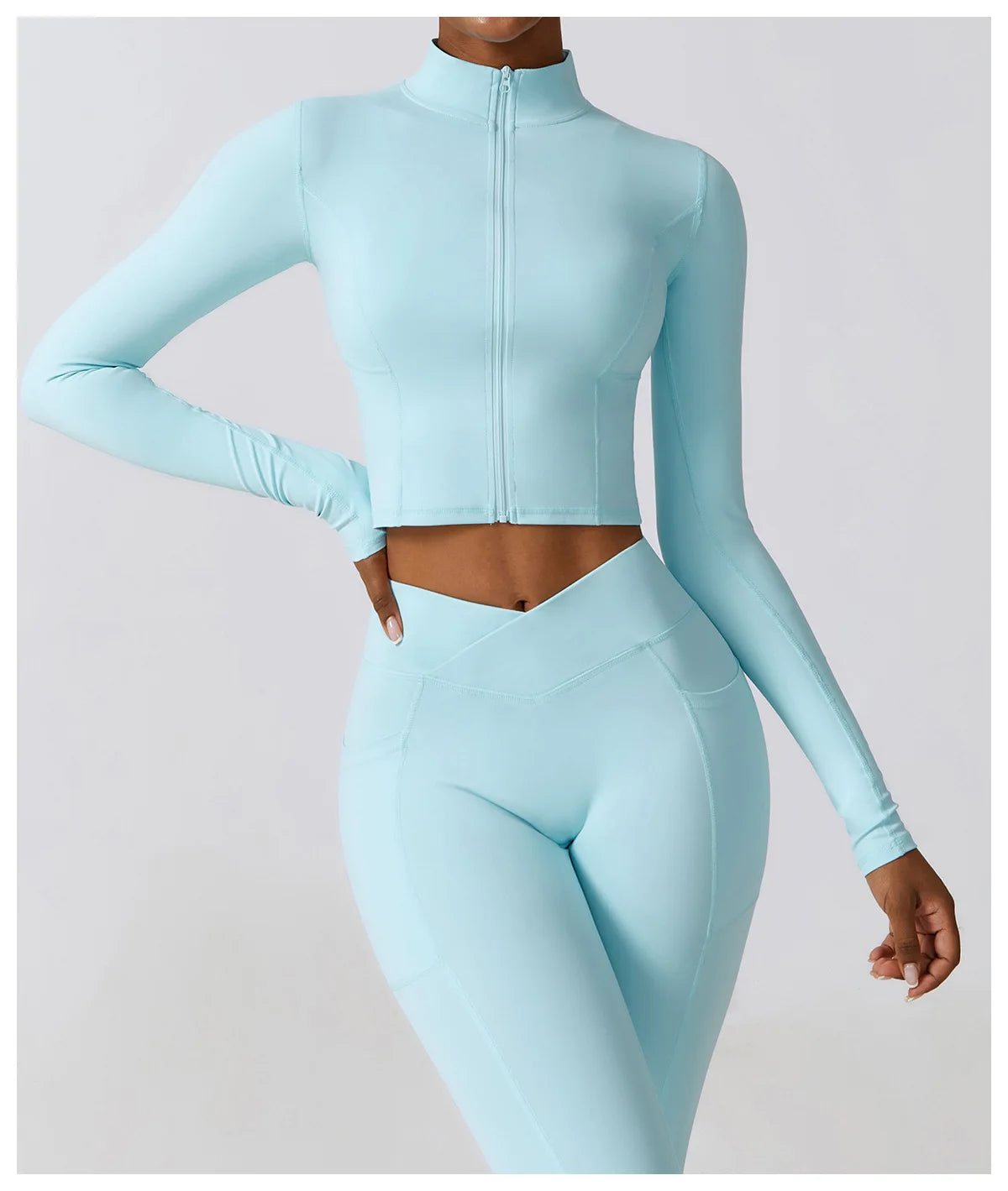 Zipper Sports Long Sleeve Shirts - FlexX
