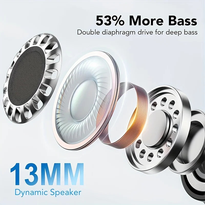 Wireless Earphone 40dB Noise Cancelling Bluetooth - FlexX