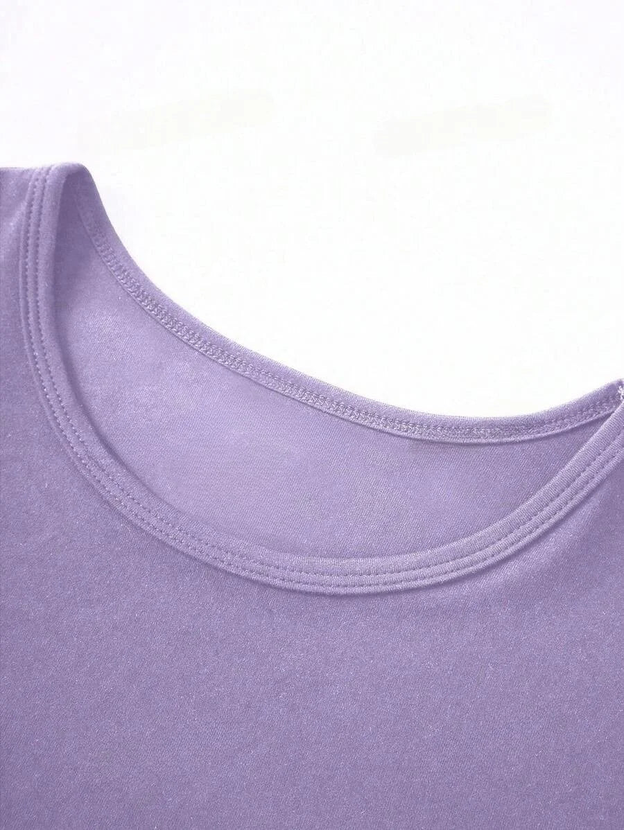 Women Slim Fit Basic T-Shirts - FlexX