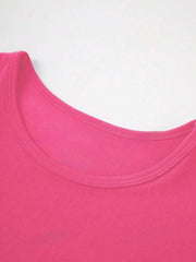 Women Slim Fit Basic T-Shirts - FlexX