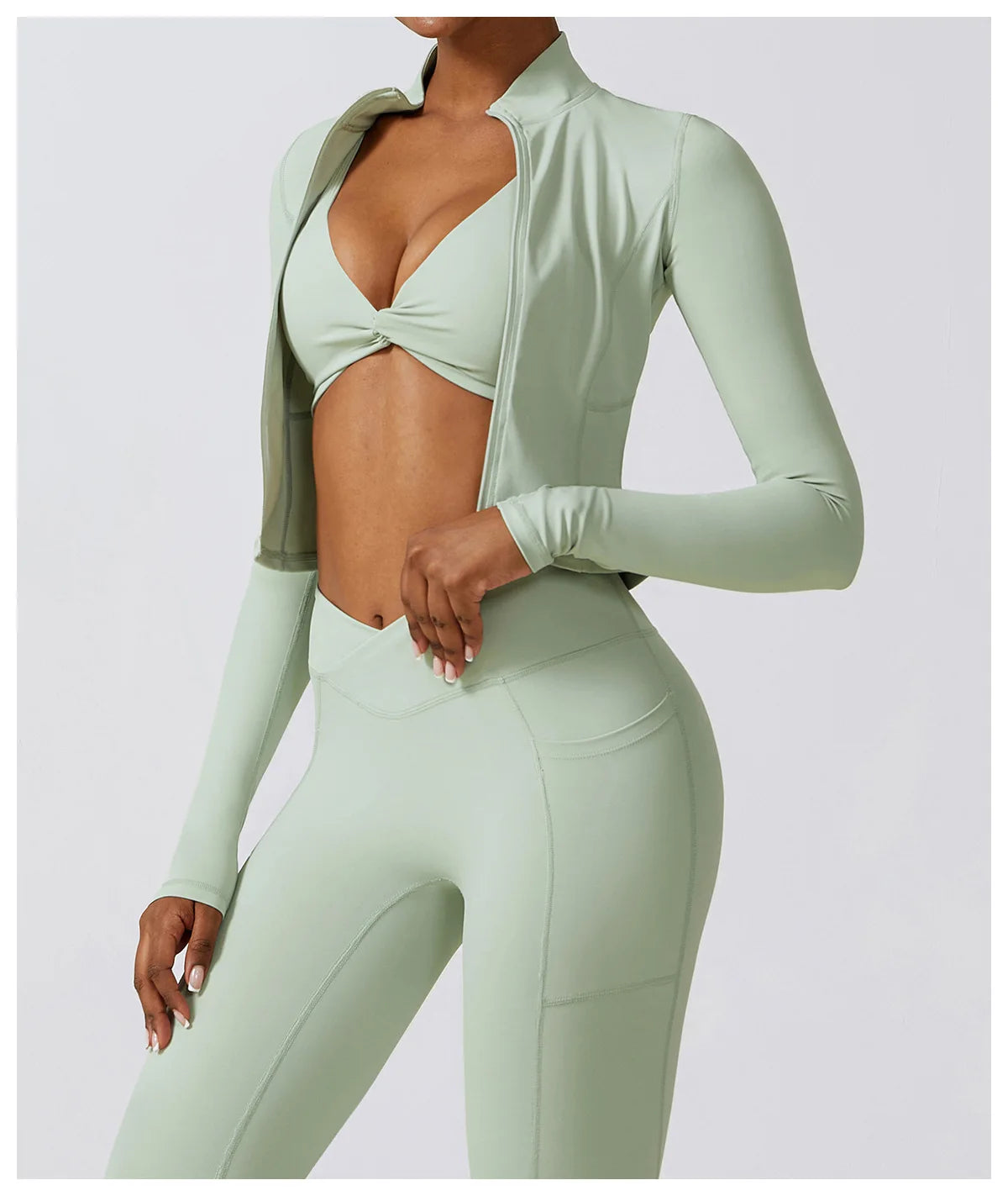 Zipper Sports Long Sleeve Shirts - FlexX